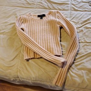 Crop style sweater